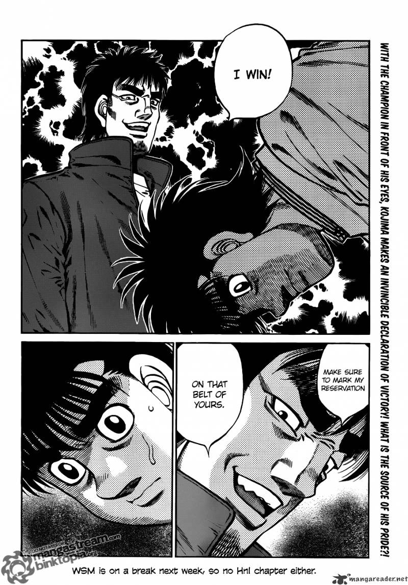 Hajime no Ippo: Fighting Spirit, Chapter 918 image 18